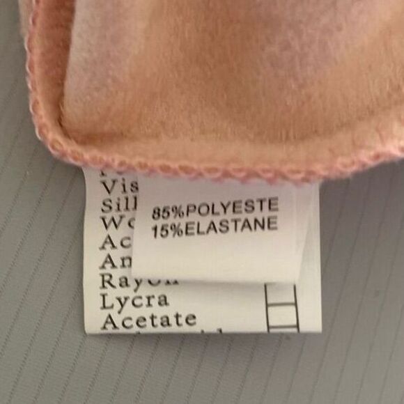 Amare' Women's Pink Fringe Skirt Size M Party‎ Cocktail Skirt - Picture 10 of 11